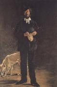 Edouard Manet L'artiste Portrait de Marcellin Desboutin (mk40) oil painting reproduction